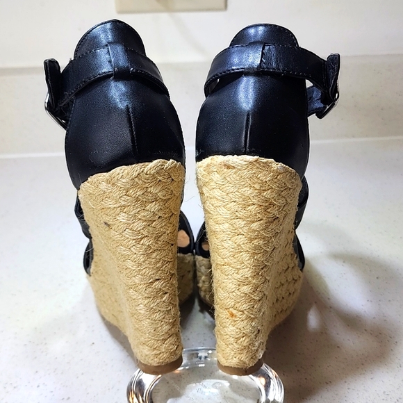 Wild Diva Platform Wedges Size 7 1/2 - Picture 8 of 10